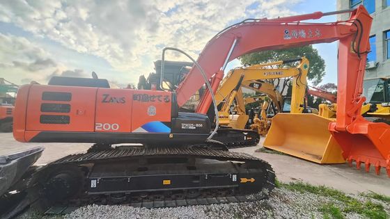 オレンジ 状態は良好 19400KG 中古 ヒタチ 掘削機 Zx200 109.6kW 電力
