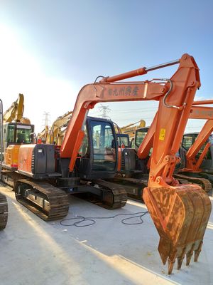 7トンのミニ掘削機 日本製 オリジナル HITACHI ZX70 中古掘削機