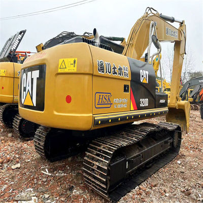 日本製 カタピラー オリジナル CAT320D マシン 20トンの重型クローラー掘削機