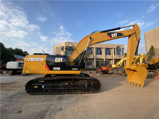 日本原産 20トンのCAT320D液圧爬虫式掘削機 状態良好