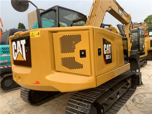中古掘削機 キャタピラー CAT307.5 ミニ掘削機 7.5 5トンのクローラー掘削機