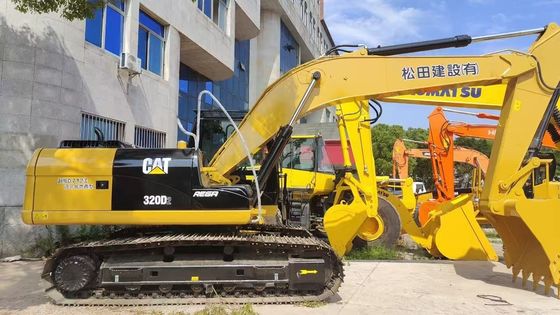中型掘削機 20トンのキャタピラー掘削機 CAT 320D2 中型掘削機 作業場準備
