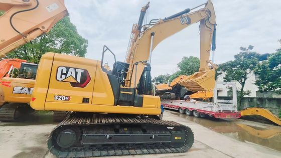 中型掘削機 20トン CAT 320GC カタピラー掘削機 作業場準備