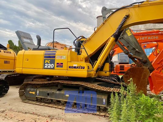 コマツ PC220 22トン 油圧ショベル 22トン 建設機械 エンジンとギアの主要コンポーネント付き