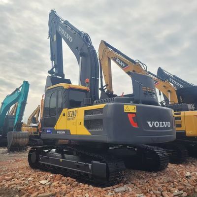 使用済みのVOLVO EC240クローラー油圧ショベル、純正ボルボ24トン掘削機、競争力のある価格の油圧ショベル、良好な状態