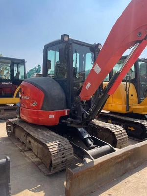 クボタ KX163 ミニショベル 6.3トン ブルドーザー 油圧クローラーマシン エンジン 日本 中古 クボタ KX163 ミニショベル用