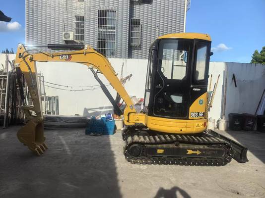 中古のCat 303.5E油圧ショベル、状態良好、重量3.5トン、建設機械、低価格で販売中 305.5e 306E2 307E 308E