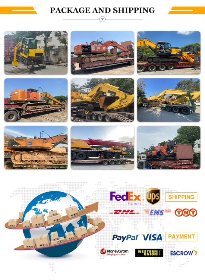 カタピラー 325B 325BL 中古掘削機 カタ 325BL 325D 325DL 325D2 強力なエンジンを備えた掘削機 6